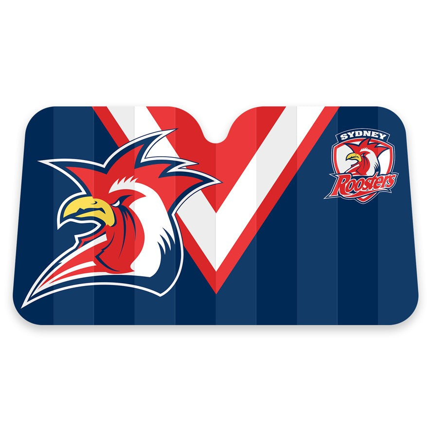 Roosters Car Sunshade