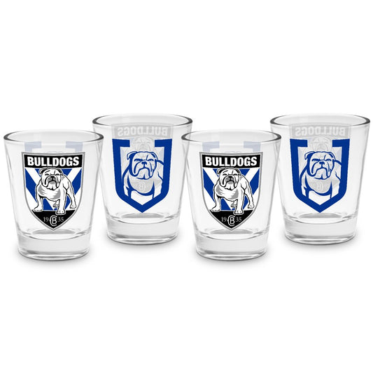 BULLDOGS SHOT GLASSES