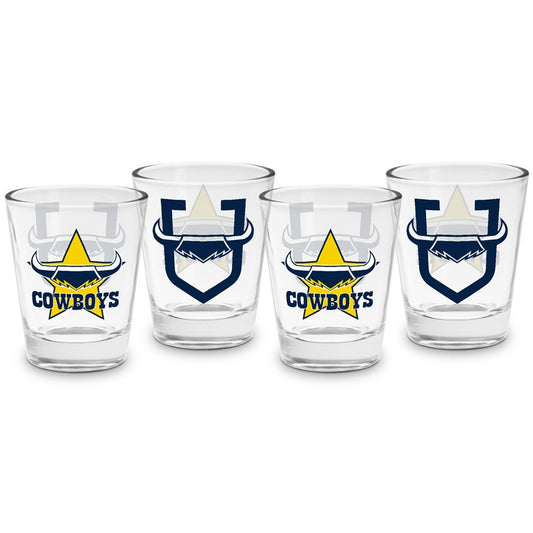 COWBOYS SHOT GLASS 4 PACK
