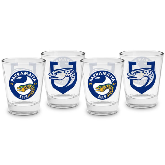 Eels Shot Glasses