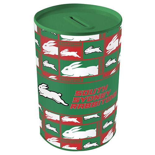 Rabbitohs Tin Money Box