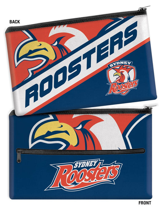 Roosters Large Pencil Case